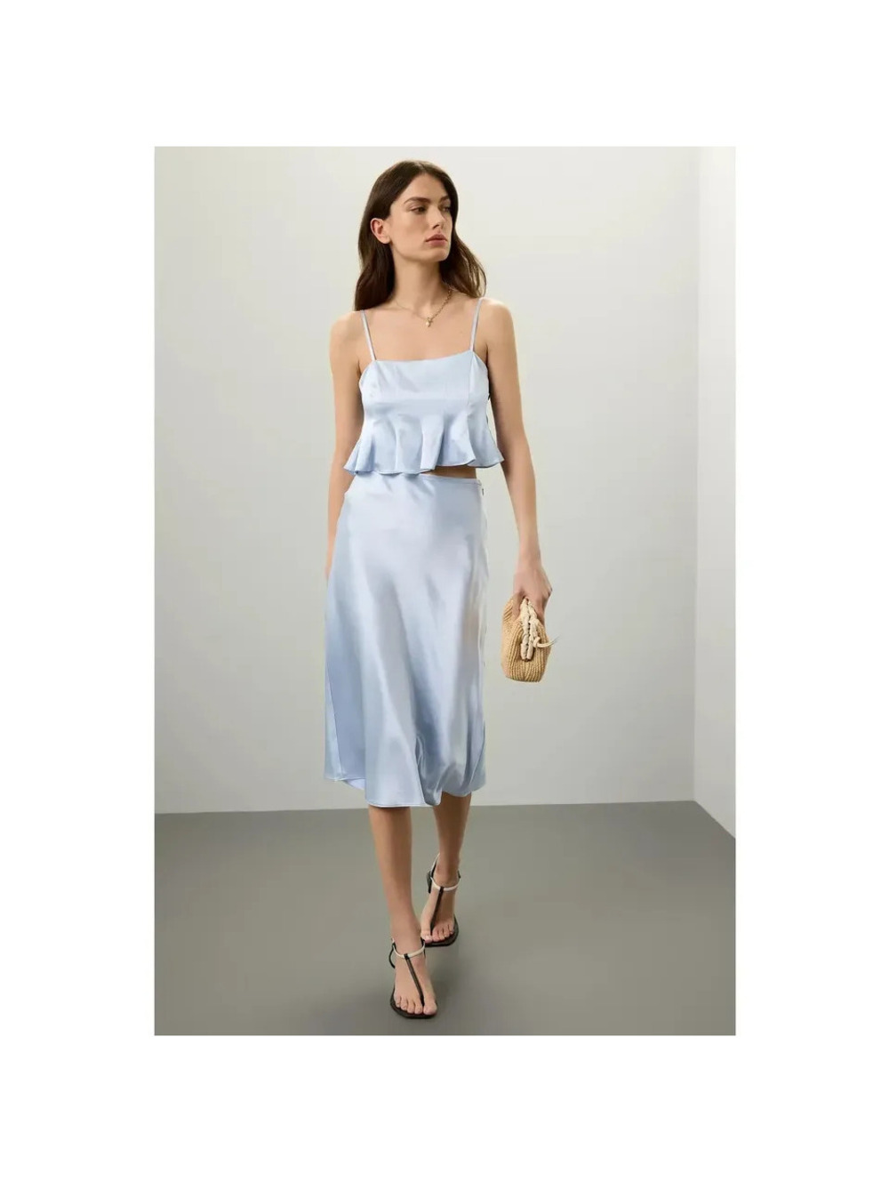Club Monaco Silk Charmeuse Set